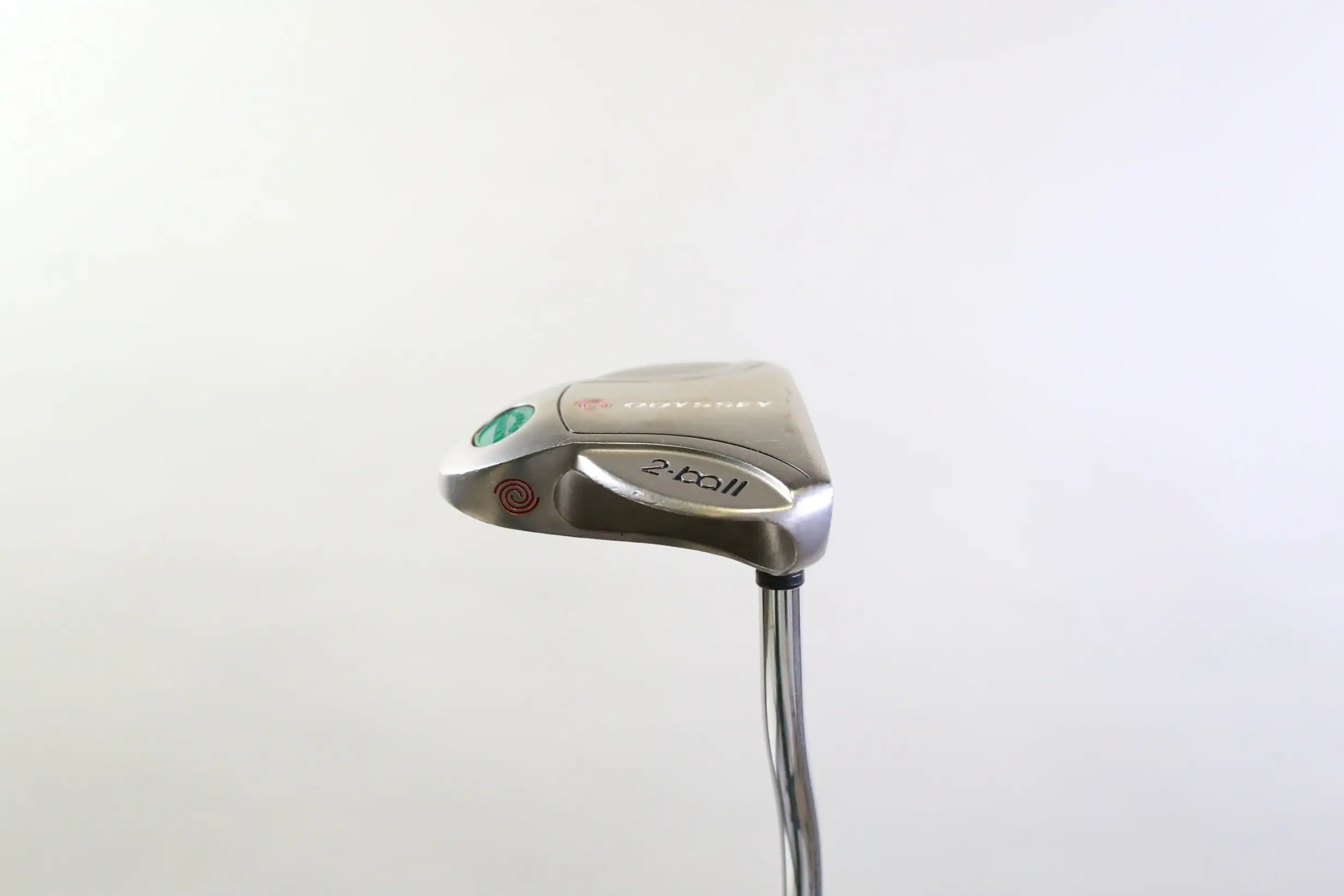 Odyssey White Steel 2-Ball Putter RH 35 In Steel Shaft Oncourse Grip Mallet 4 Odyssey White Steel 2-Ball Putter RH 35 In Steel Shaft Oncourse Grip Mallet - Image 2