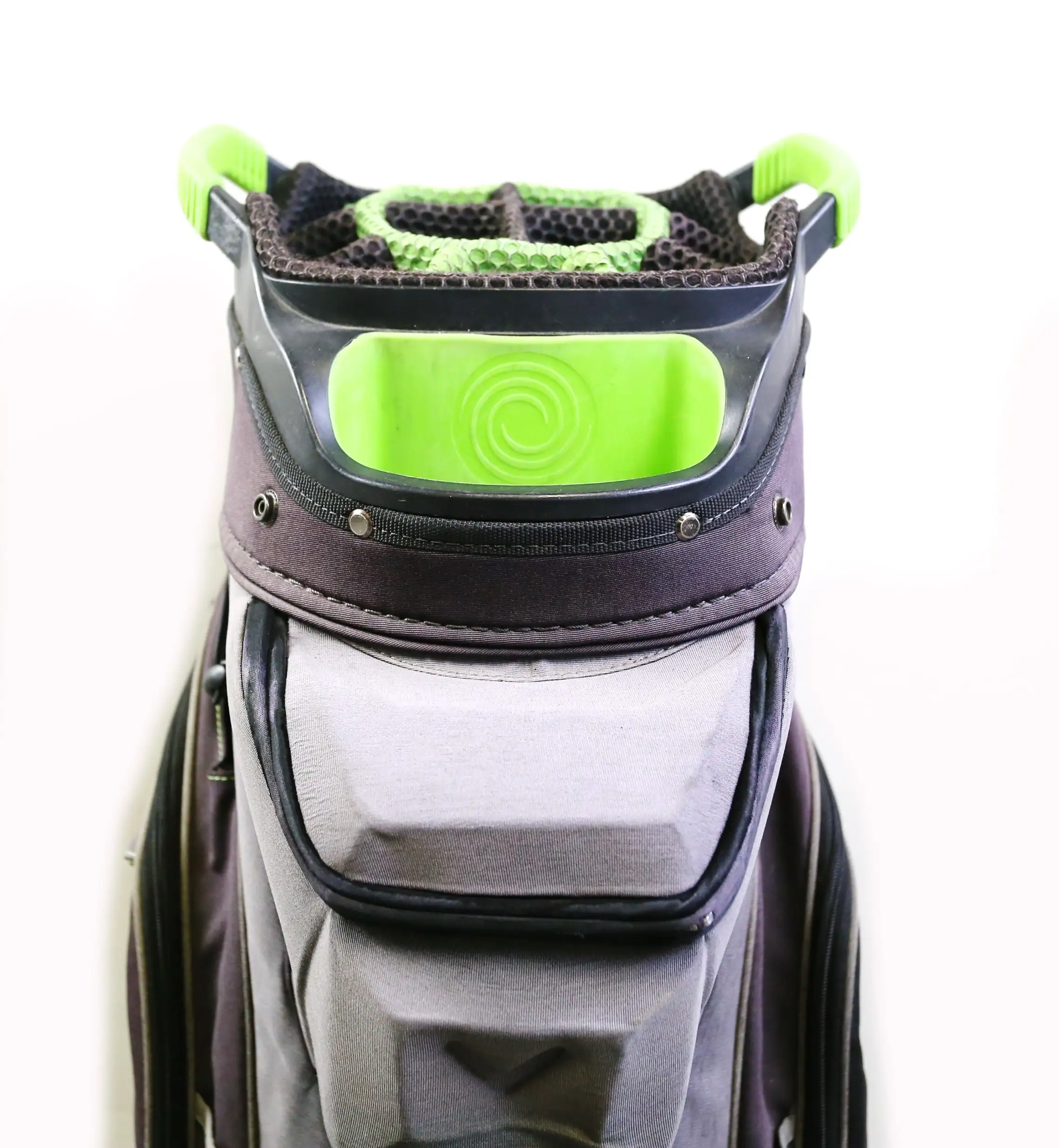 Callaway Org 14 Way 9 Pocket Green/Charcoal/Black Cart Bag 10 Callaway Org 14 Way 9 Pocket Green/Charcoal/Black Cart Bag - Image 8