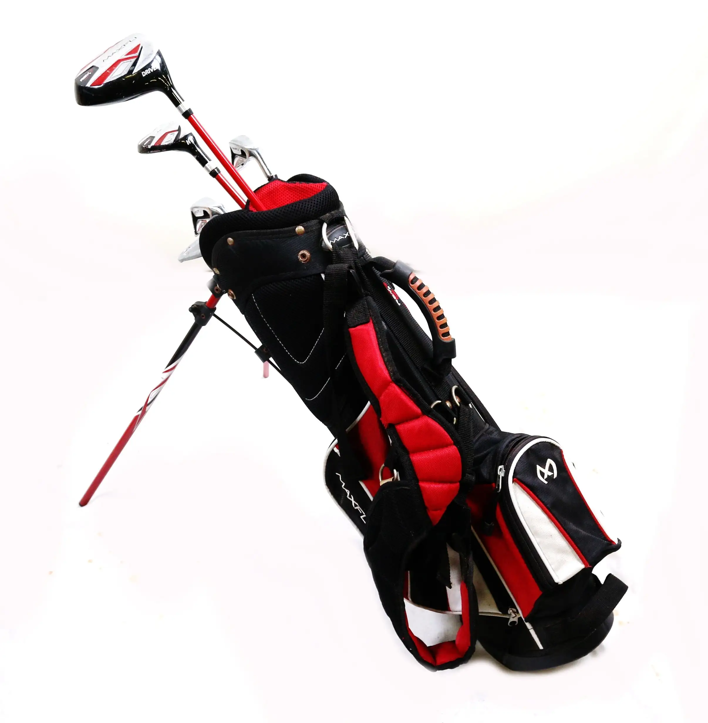 MaxFli Rev 2 Youth 1W, 4H, 7, 9, Putter Kids Club Set RH 44 In Height 3 MaxFli Rev 2 Youth 1W, 4H, 7, 9, Putter Kids Club Set RH 44 In Height