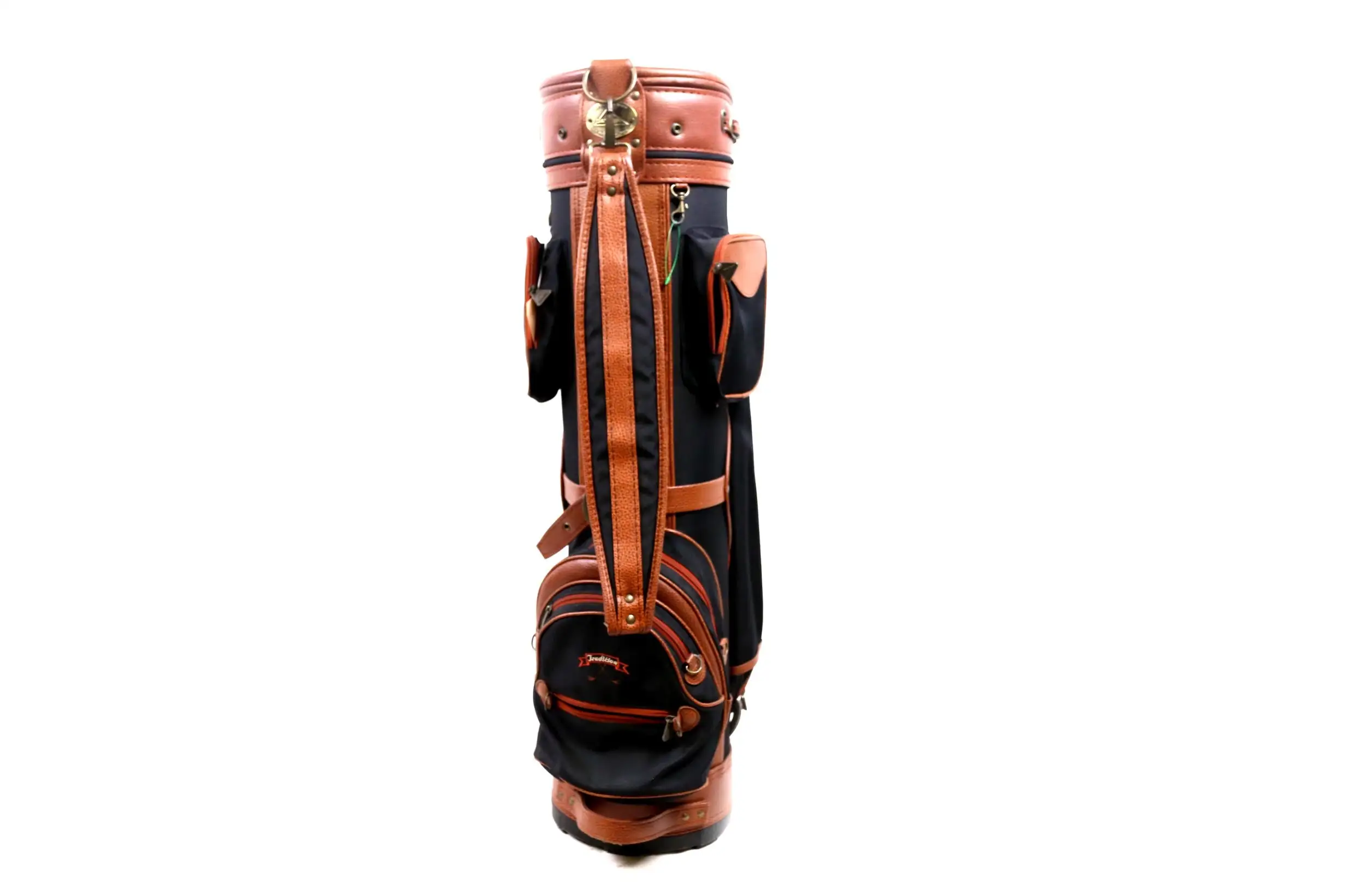 Datrek Cart Golf Bag 6 Dividers 8 Pockets Shoulder Strap Rain Cover 3 Datrek Cart Golf Bag 6 Dividers 8 Pockets Shoulder Strap Rain Cover