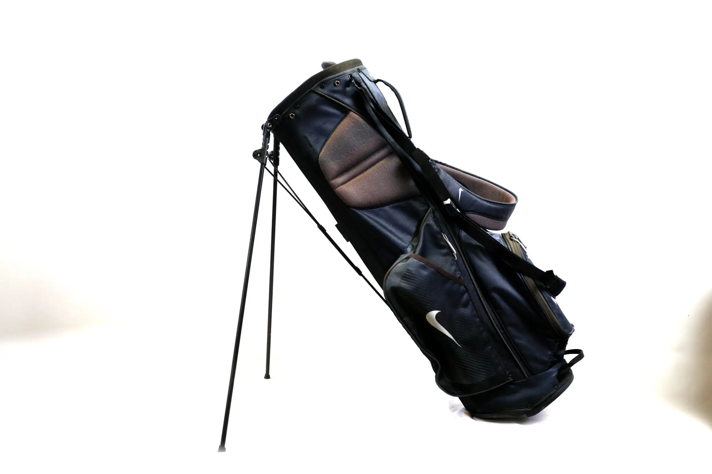 Nike Stand Golf Bag 5 Dividers 5 Pockets Shoulder Strap Rain Cover 10 Nike Stand Golf Bag 5 Dividers 5 Pockets Shoulder Strap Rain Cover - Image 8