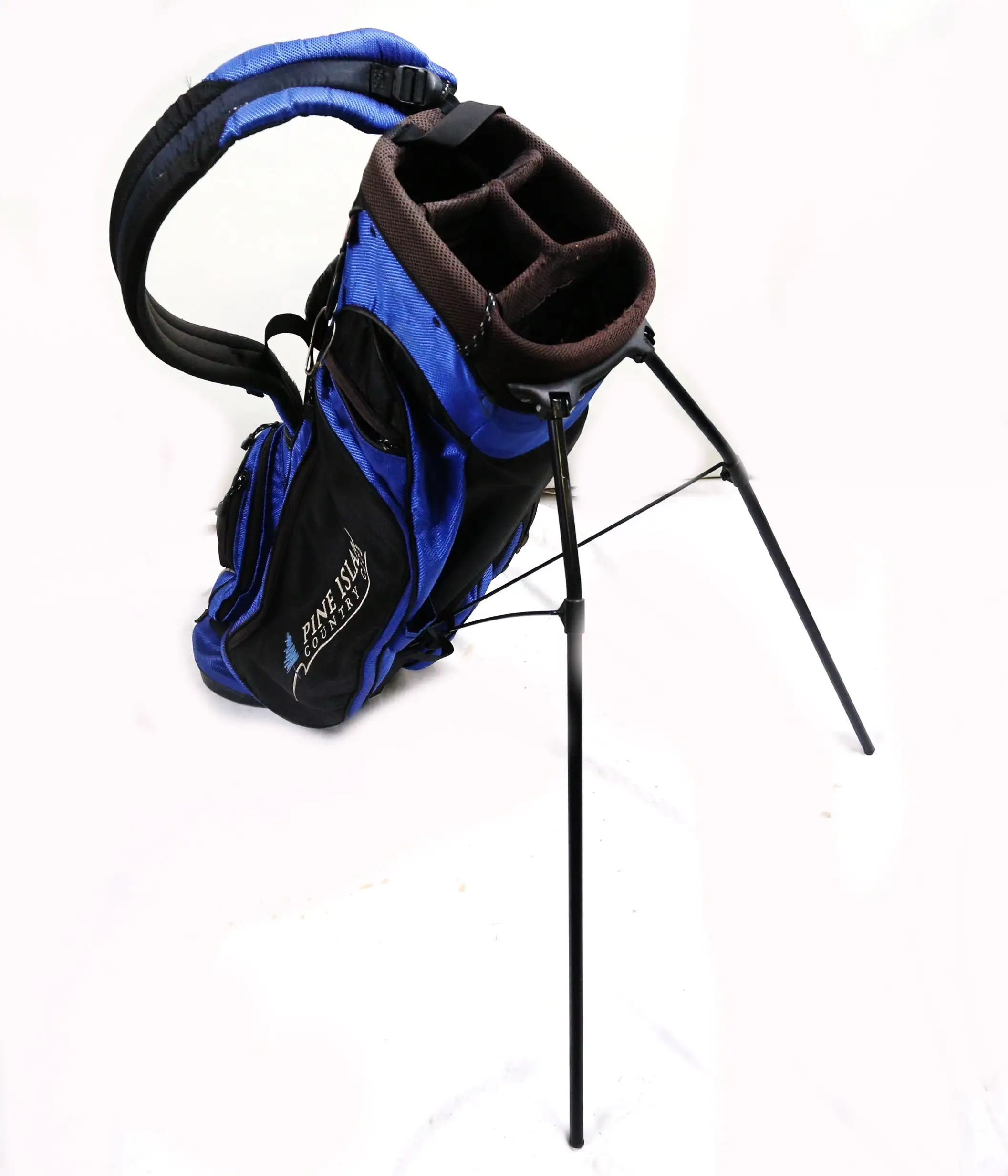 Ping Hoofer Xtreme Blue Stand Golf Bag 4-Way Divider 6 Pockets 8 Ping Hoofer Xtreme Blue Stand Golf Bag 4-Way Divider 6 Pockets - Image 6