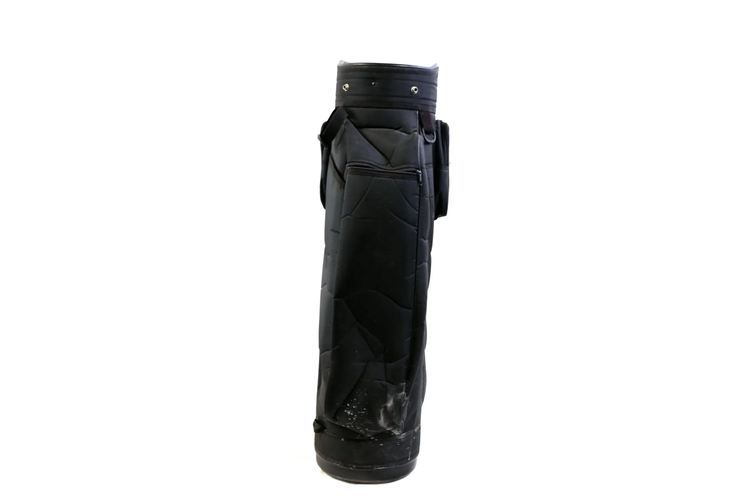 Macgregor Black Cart Bag 6-Dividers 6-Pockets Shoulder Strap 2 Macgregor Black Cart Bag 6-Dividers 6-Pockets Shoulder Strap
