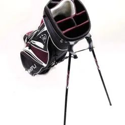 MaxFli Black Max Stand Bag 7-Dividers 8-Pockets Shoulder Strap Rain Cover 15 MaxFli Black Max Stand Bag 7-Dividers 8-Pockets Shoulder Strap Rain Cover -GOLF BAGS Sales caf2ce90 d03a 5748 a60a 5fea9d90f500