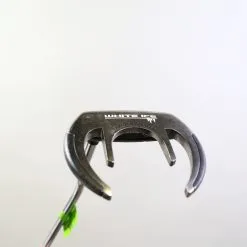 LEFTY Odyssey White Ice Sabertooth Putter 35 In Steel Shaft Winn Jumbo Grip