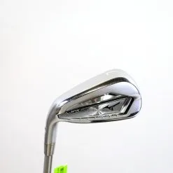 LEFTY Mizuno JPX 921 Hot Metal Single 7 Iron 29* 37 In Aerotech Stiff Flex