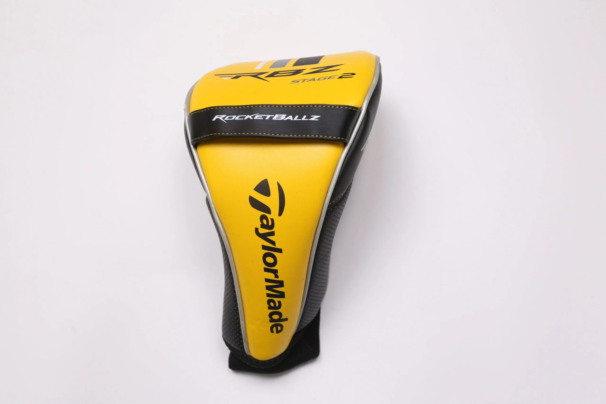 TaylorMade RBZ Stage 2 Driver Headcover Only Black Very Good Condition 3 TaylorMade RBZ Stage 2 Driver Headcover Only Black Very Good Condition