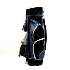 Tiger Shark Blue/Black Cart Bag 6-Dividers 9-Pockets Shoulder Strap -GOLF BAGS Sales cc2303d9 3918 5786 971c 048c51ba22f7