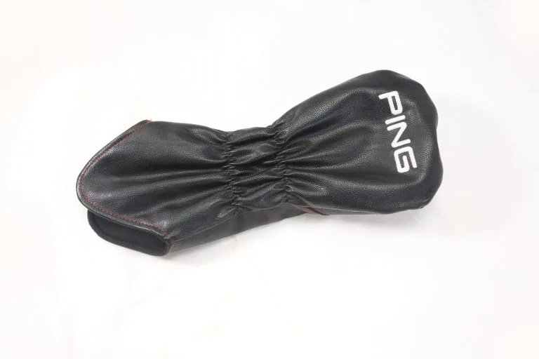 Ping G410 Driver Headcover Only Black Faux Leather Very Good Condition 6 Ping G410 Driver Headcover Only Black Faux Leather Very Good Condition - Image 4