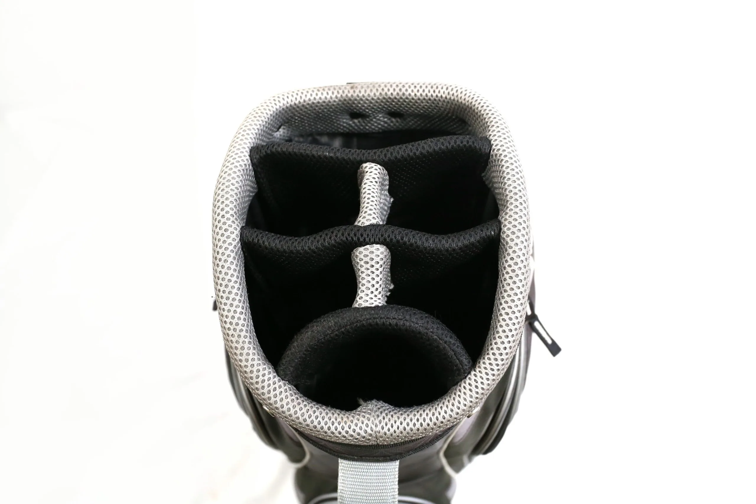 Callaway Solaire Gray/White 6-Divider Cart Golf Bag W/ Raincoat 8 Callaway Solaire Gray/White 6-Divider Cart Golf Bag W/ Raincoat - Image 6