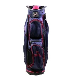 Datrek Blue/Pink CB Lite Cart Bag 14-Dividers 7-Pockets Shoulder Strap