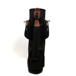 Stow Rite Black Cart Bag 14-Dividers 7-Pockets Shoulder Strap