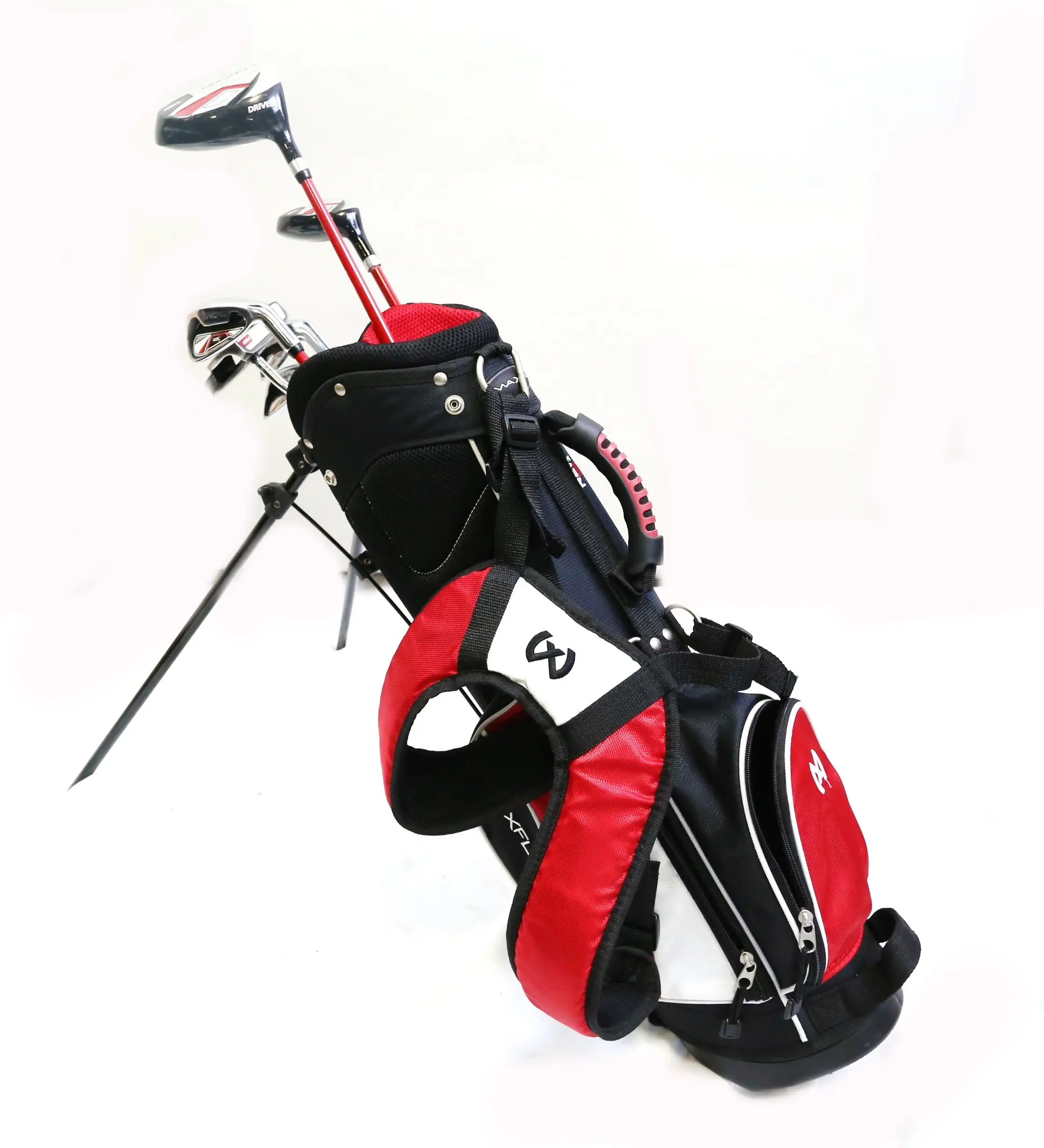 MaxFli Rev 2 1W, 4H, 7, 9, SW, Putter Kids Set RH 44 In Height Youth Flex 3 MaxFli Rev 2 1W, 4H, 7, 9, SW, Putter Kids Set RH 44 In Height Youth Flex