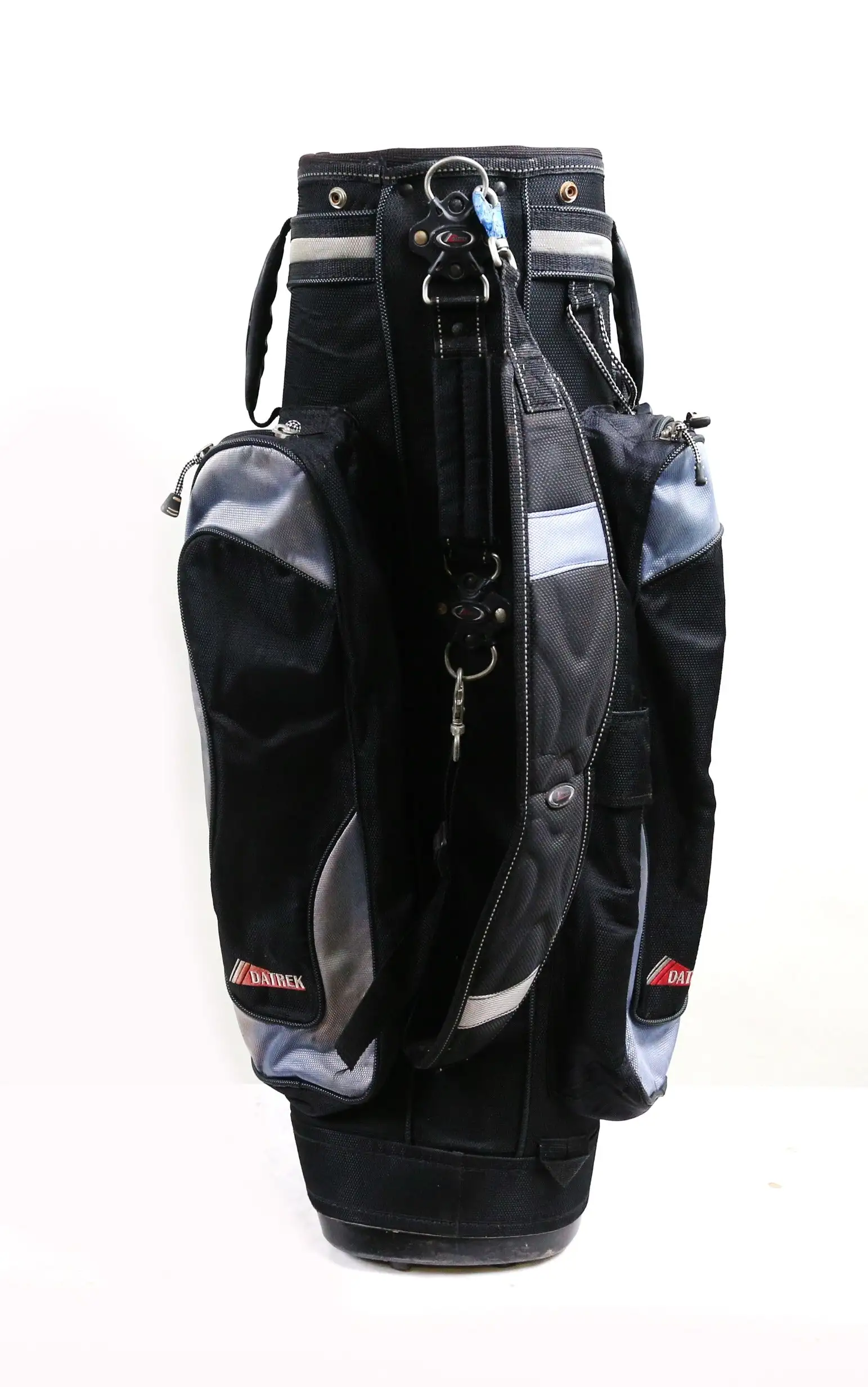 Datrek IDS Black Cart Golf Bag 14 Dividers 9 Pockets 6 Datrek IDS Black Cart Golf Bag 14 Dividers 9 Pockets - Image 4