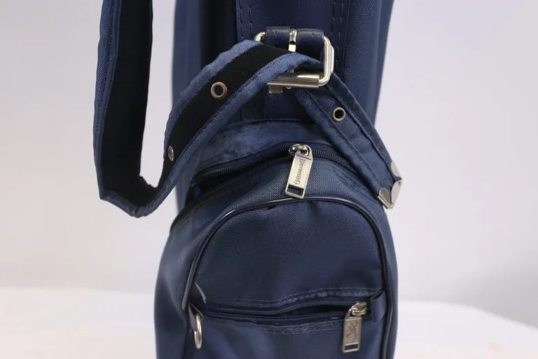 Browning Navy Blue Carry Bag 6-Dividers 4-Pockets W Raincoat Shoulder Strap 8 Browning Navy Blue Carry Bag 6-Dividers 4-Pockets W Raincoat Shoulder Strap - Image 6