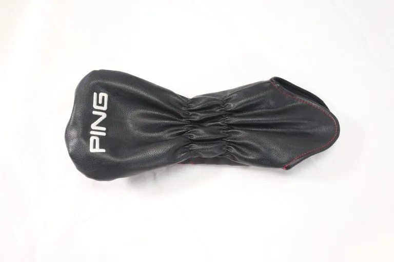 Ping G410 Driver Headcover Only Black Faux Leather Very Good Condition 5 Ping G410 Driver Headcover Only Black Faux Leather Very Good Condition - Image 3
