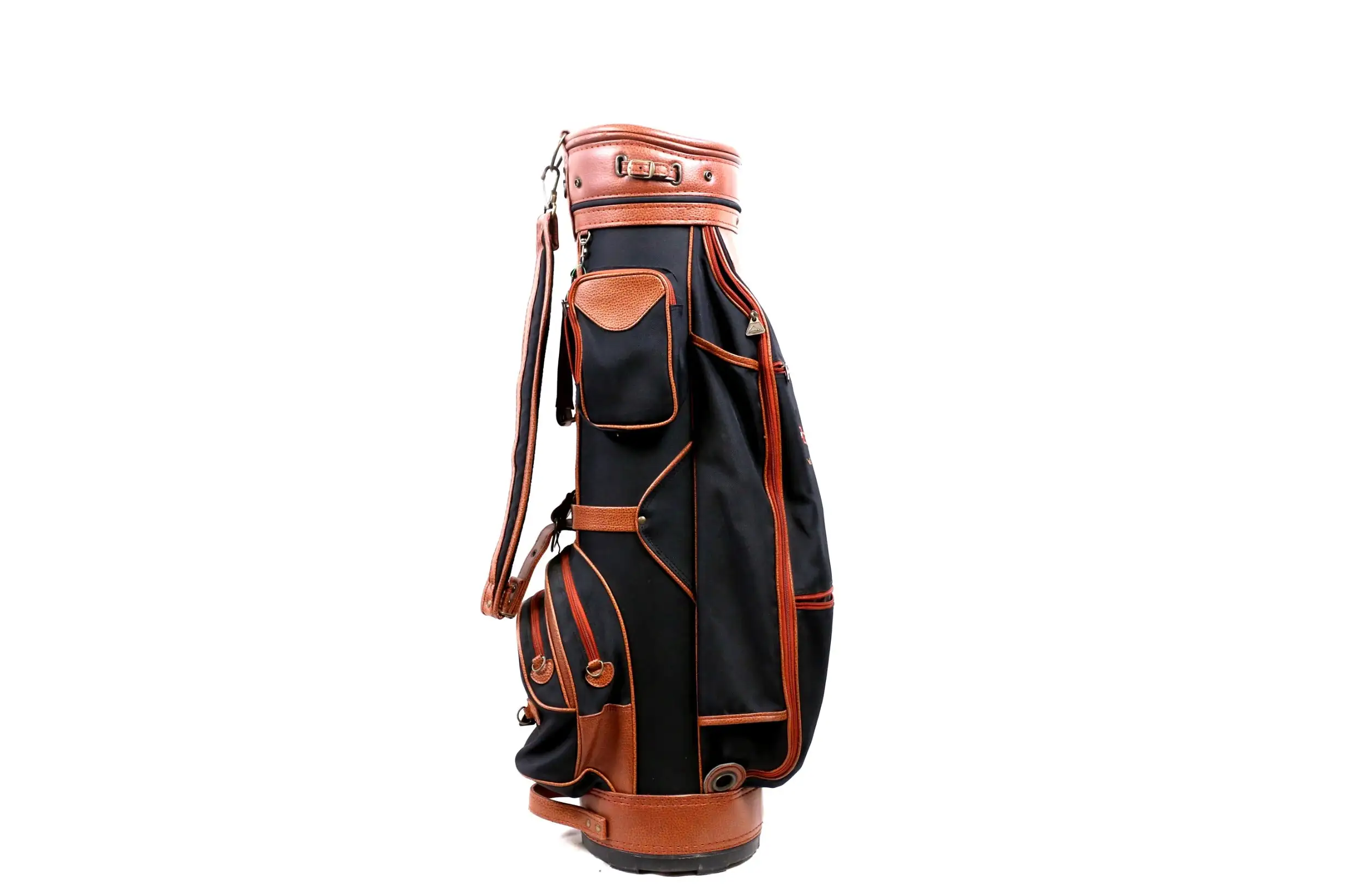 Datrek Cart Golf Bag 6 Dividers 8 Pockets Shoulder Strap Rain Cover 6 Datrek Cart Golf Bag 6 Dividers 8 Pockets Shoulder Strap Rain Cover - Image 4