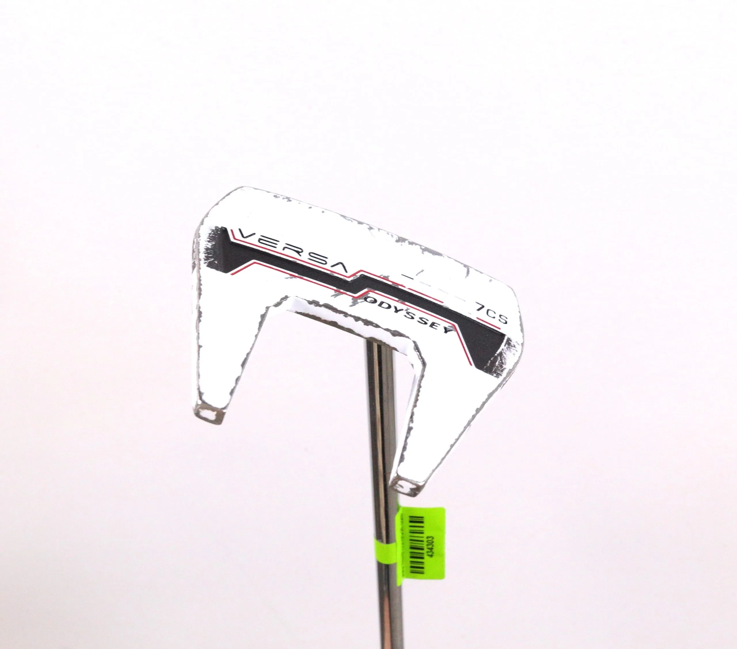 Odyssey Versa #7CS White Putter RH 34.25 In Steel Shaft WinnPro X 1.32 Grip 3 Odyssey Versa #7CS White Putter RH 34.25 In Steel Shaft WinnPro X 1.32 Grip