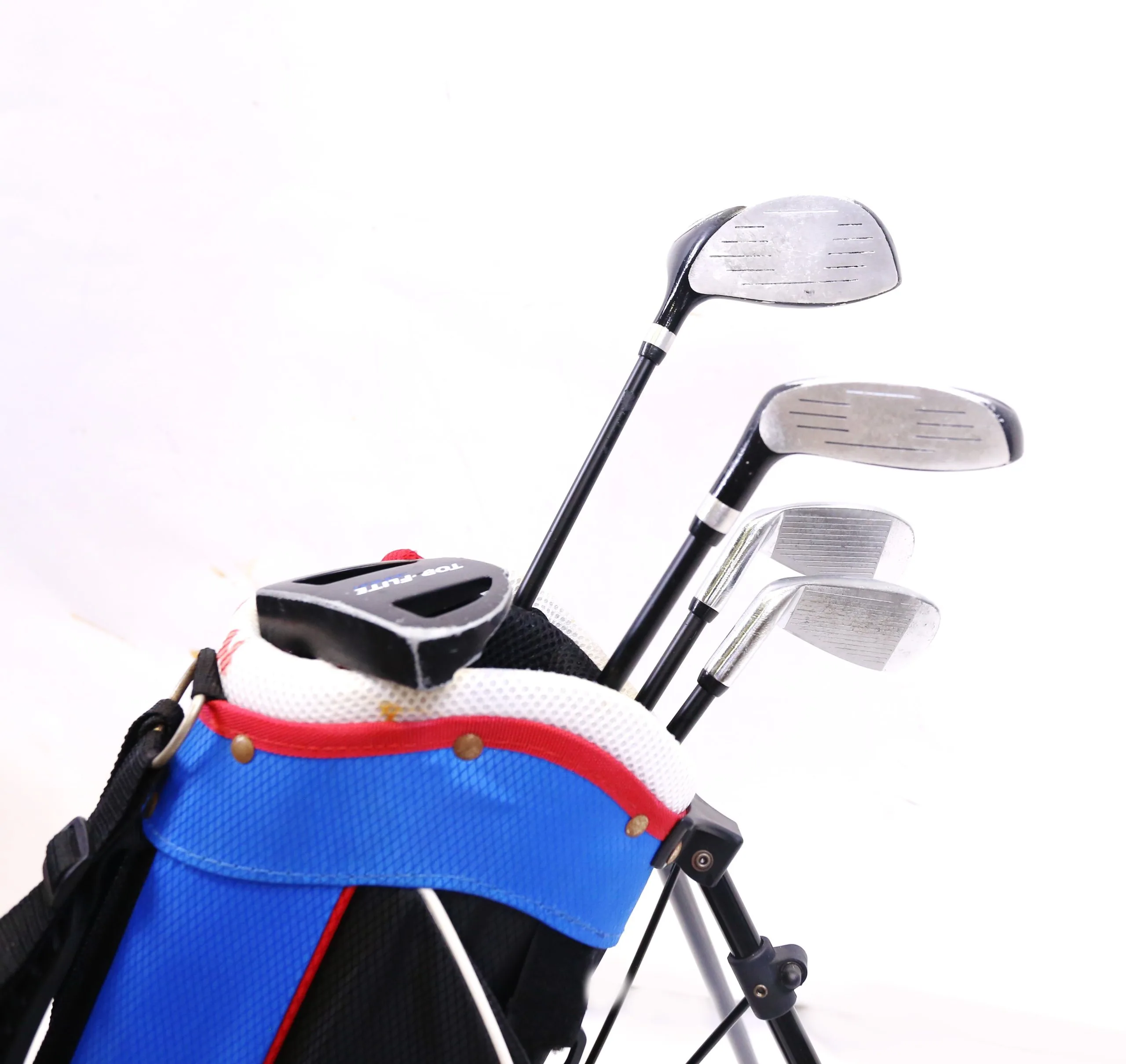 Top Flite Junior Driver, Hybrid, 7, 9, Putter Kids Set RH Youth Flex Stand Bag 6 Top Flite Junior Driver, Hybrid, 7, 9, Putter Kids Set RH Youth Flex Stand Bag - Image 4