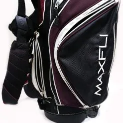 MaxFli Black Max Stand Bag 7-Dividers 8-Pockets Shoulder Strap Rain Cover 16 MaxFli Black Max Stand Bag 7-Dividers 8-Pockets Shoulder Strap Rain Cover -GOLF BAGS Sales e69a04d5 a533 509f a524 1df4ca34d929