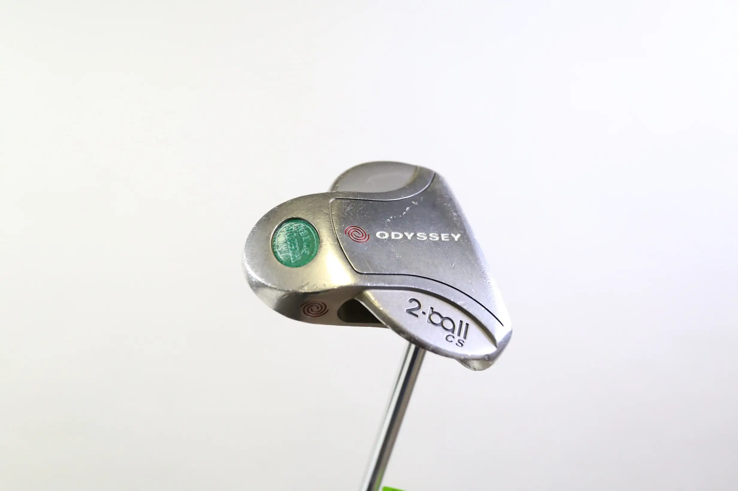 Odyssey White Steel 2-Ball CS Putter RH 34.25 In Steel Shaft Oncourse Grip 3 Odyssey White Steel 2-Ball CS Putter RH 34.25 In Steel Shaft Oncourse Grip
