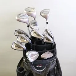 Wilson AX-7 Driver, 3w, 5w, 3H, 5-PW, SW, Putter Club Set W/ Bag RH Ladies Flex 15 Wilson AX-7 Driver, 3w, 5w, 3H, 5-PW, SW, Putter Club Set W/ Bag RH Ladies Flex -GOLF BAGS Sales e9857963 23a9 5af8 ae18 271e80be212d