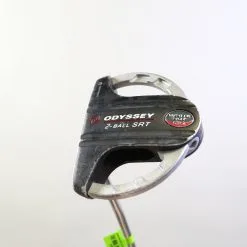 LEFTY Odyssey White Hot XG 2-Ball SRT Putter 34 In Steel Shaft Odyssey Grip