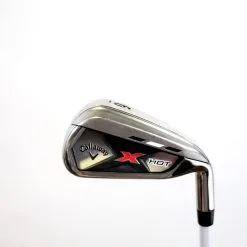 Callaway X Hot 2019 6 Iron 26* Right Handed 37.5 In Graphite Shaft Senior Flex