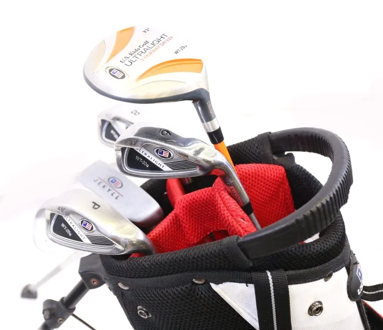 USKG WT-20u 3W, 6, 8, PW, SW, Putter Kids Set RH 46 In Height Youth Flex 4 USKG WT-20u 3W, 6, 8, PW, SW, Putter Kids Set RH 46 In Height Youth Flex - Image 2