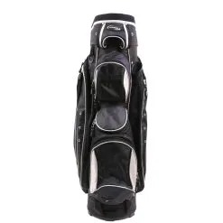 Paragon Black/Grey Cart Bag 14-Dividers 7-Pockets Shoulder Strap