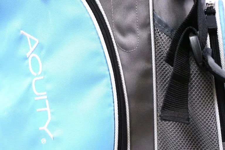 Acuity Blue/Gray Stand Bag 4-Divider 4-Pocket Shoulder Strap 7 Acuity Blue/Gray Stand Bag 4-Divider 4-Pocket Shoulder Strap - Image 5