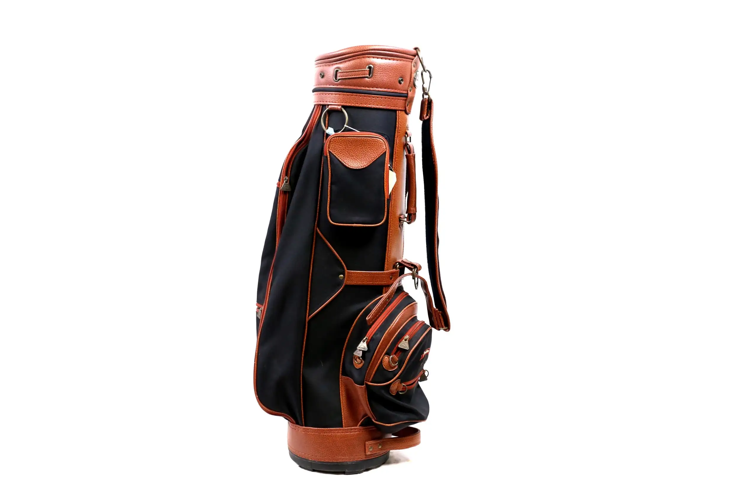 Datrek Cart Golf Bag 6 Dividers 8 Pockets Shoulder Strap Rain Cover 4 Datrek Cart Golf Bag 6 Dividers 8 Pockets Shoulder Strap Rain Cover - Image 2