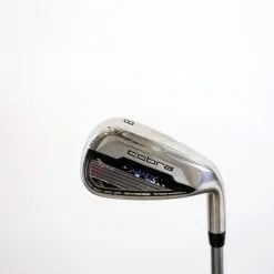 Cobra Max Single 8 Iron 35.5* RH 36.5 In Matrix White Tie Graphite Lite Flex