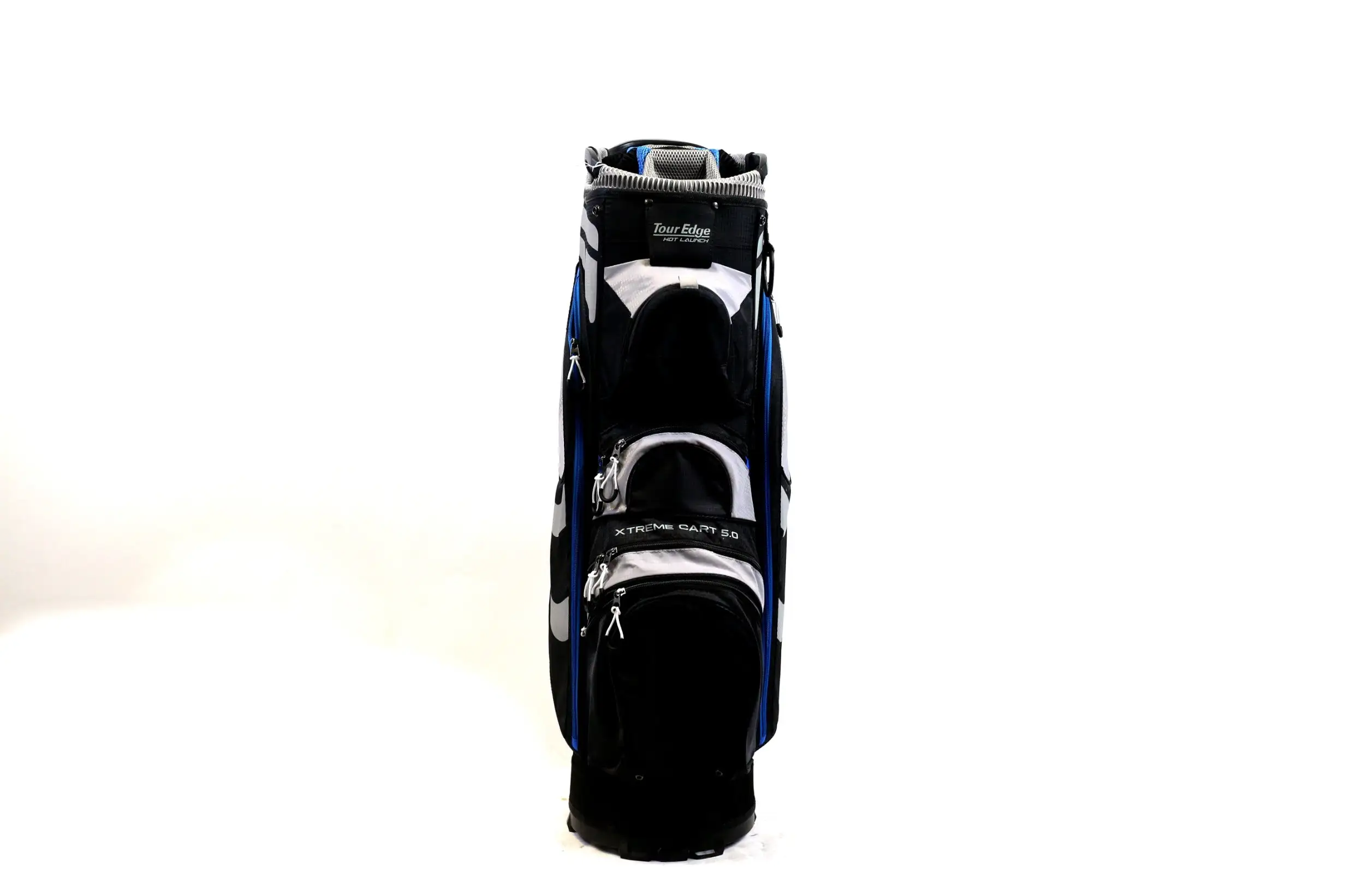 Tour Edge Hot Launch Gray/Black Cart Bag 14-Dividers 7-Pockets Shoulder Strap 3 Tour Edge Hot Launch Gray/Black Cart Bag 14-Dividers 7-Pockets Shoulder Strap