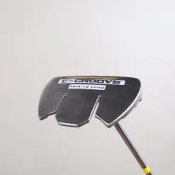 Yes! C-Groove Sara-12 Long Putter RH 31.75 In Steel Shaft Lamkin Sink Grip